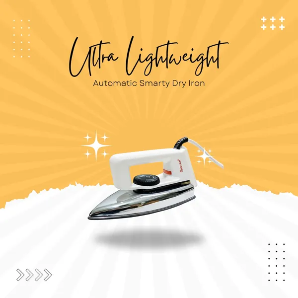 MyChetan_Light_Weight_Automatic_Dry_Iron_Smarty_750W