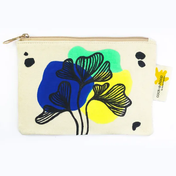 Multicolor_Casual_Khadi_Cloth_Hand_Painted_Pouches_For_Womens_&_Girls_(Kelp)