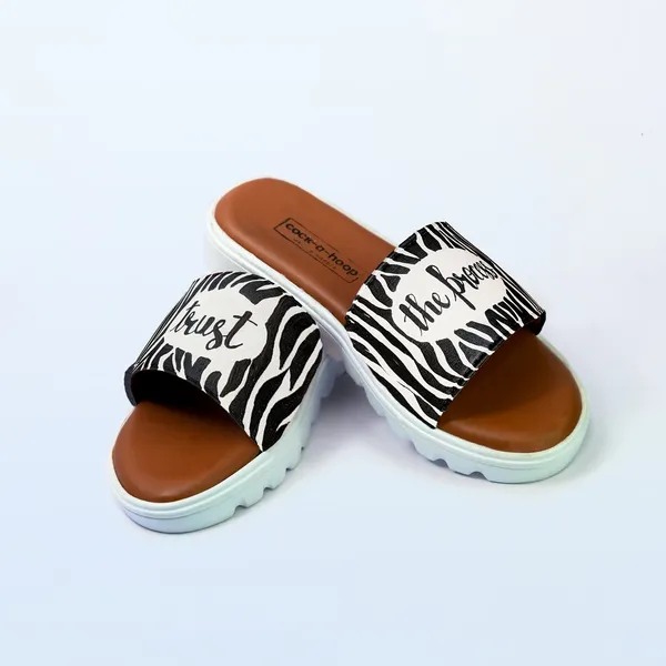 Black_&_White_Hand-Painted_Sliders_For_Womens_&_Girls_|__Casual_Water_Resistant_Paint_(Trust_The_Process)
