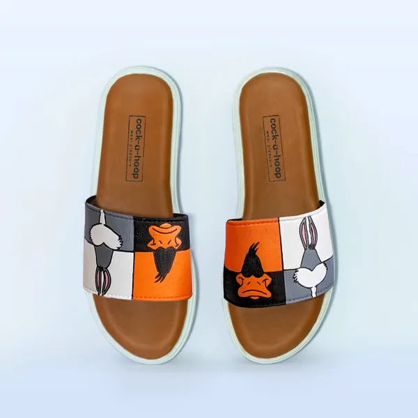 Multicolor_Water_Resistant_Paint_Casual_Sliders_For_Women_&_Girls_(Looney_Tunes)