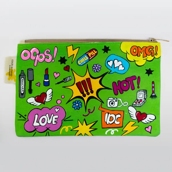 Multicolor_Casual_Khadi_Cloth_Hand_Painted_Pouches_For_Womens_&_Girls_(Pop_Pouch)