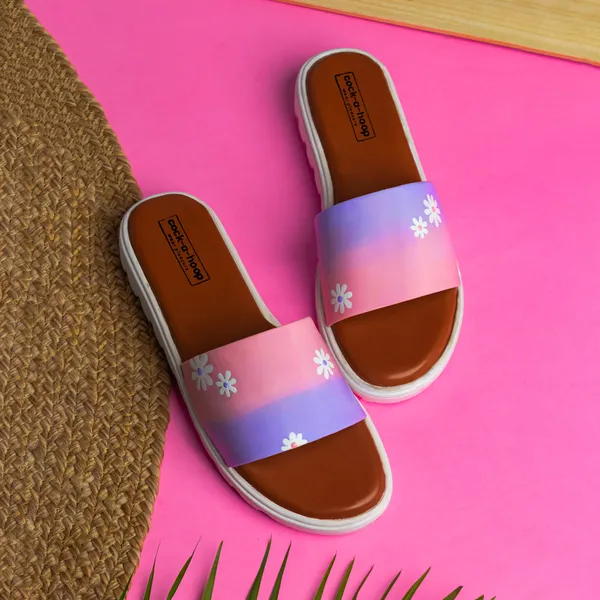 Multicolor_Casual_Water_Resistant_Hand-Painted_Sliders_For_Womens_&_Girls_(Daisy)