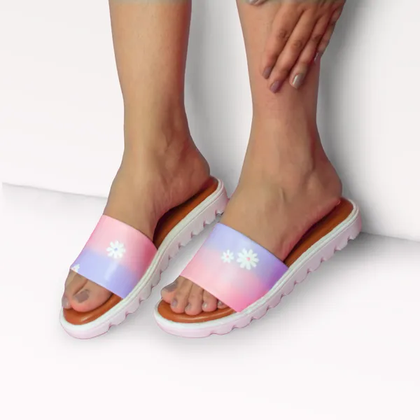 Multicolor_Casual_Water_Resistant_Hand-Painted_Sliders_For_Womens_&_Girls_(Daisy)