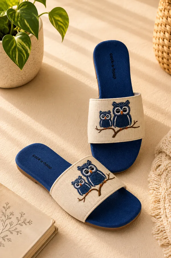 Owl_Embroidered_Slippers