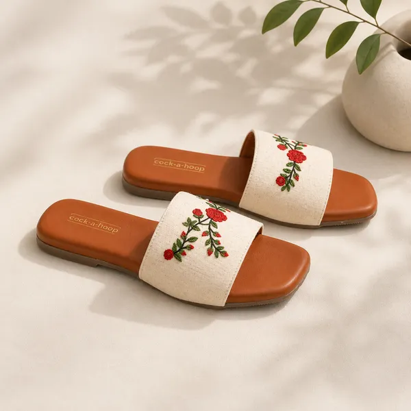 Rosa_Embroidered_Sliders
