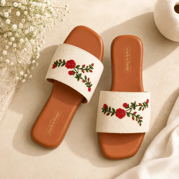 Rosa_Embroidered_Sliders