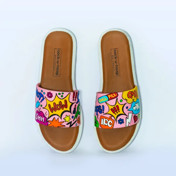 Hand-Painted_Sliders_For_Womens_&_Girls_|__Casual_Water_Resistant_Paint__(Pop)