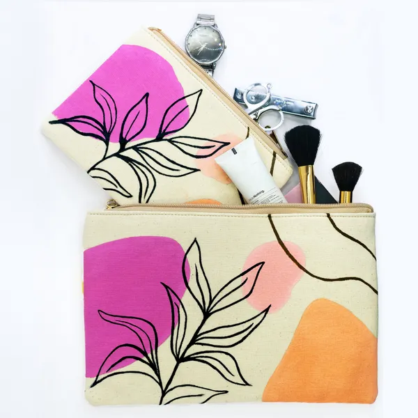 Multicolor_Casual_Khadi_Cloth_Hand_Painted_Pouches_For_Womens_&_Girls_(Pastels)