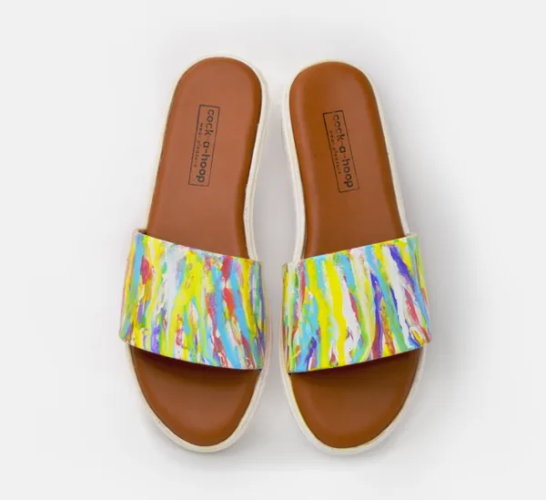 Hand-Painted_Sliders_For_Womens_&_Girls_|__Casual_Water_Resistant_Paint__(Chaos)