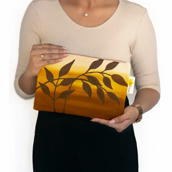 Multicolor_Casual_Khadi_Cloth_Hand_Painted_Pouches_For_Womens_&_Girls_(Bronze)