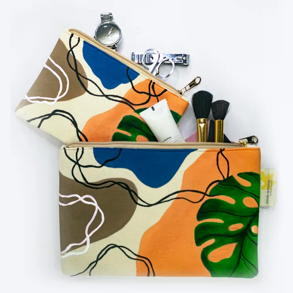 Multicolor_Casual_Khadi_Cloth_Hand_Painted_Pouches_For_Womens_&_Girls_(Psychedelic)