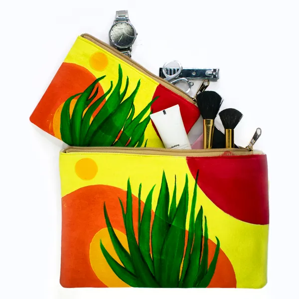 Multicolor_Casual_Khadi_Cloth_Hand_Painted_Pouches_For_Womens_&_Girls_(Heatwave)