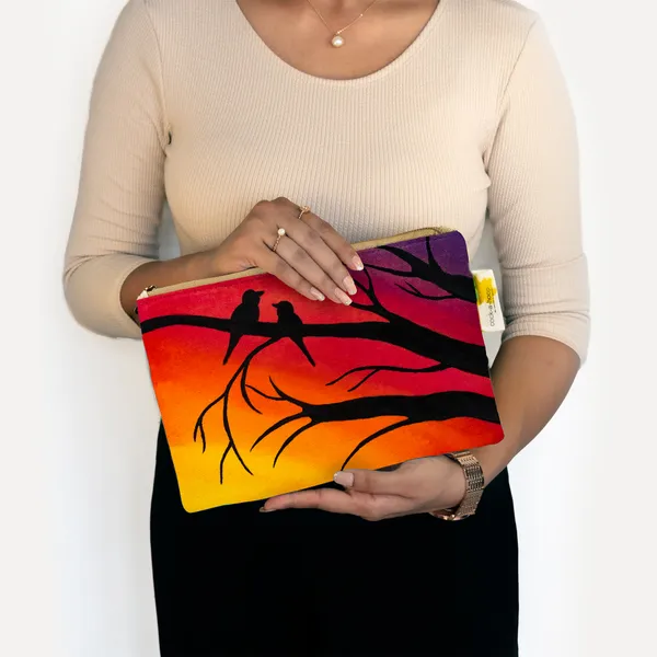 Multicolor_Casual_Khadi_Cloth_Hand_Painted_Pouches_For_Womens_&_Girls_(Dusk)