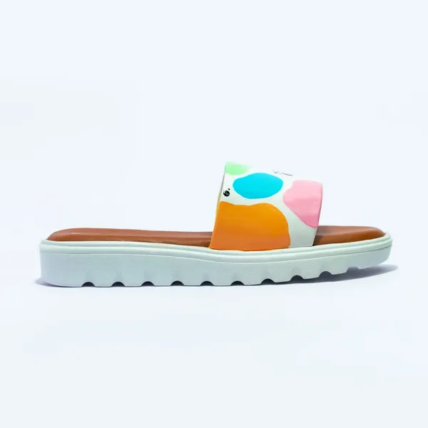 Multicolor_Casual_Water_Resistant_Hand-Painted_Material_Sliders_For_Womens_&_Girls_(Blobs)
