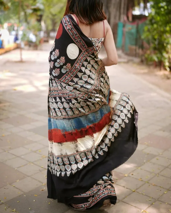 Ajrakh_Primum_Modal_Silk_Saree_With_Blouse