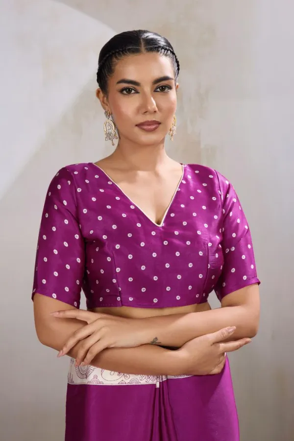 Cosmic_Purple_Modal_Ajrakh_Printed_Satin_Silk_Saree