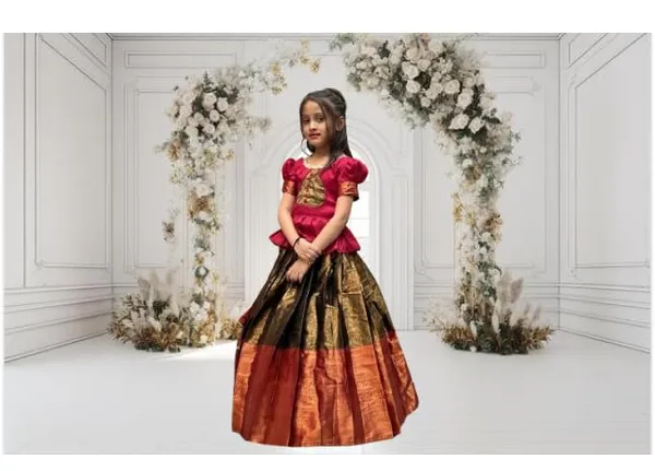 Green_&_Red_Cotton_Lehenga_Choli_for_Girls_|_Elegant_and_Stylish_wear_for_All_Occasions