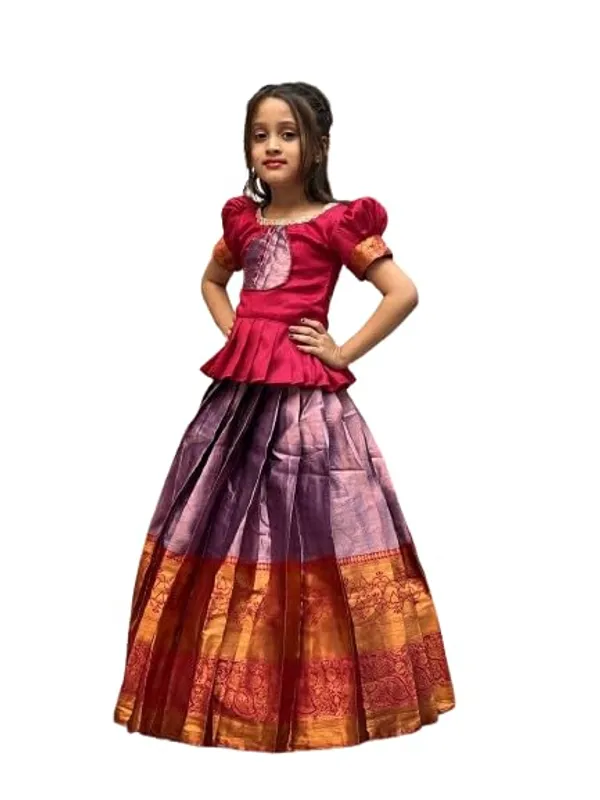 Purple_&_Red_Cotton_Lehenga_Choli_for_Girls_|_Elegant_and_Stylish_wear_for_All_Occasions