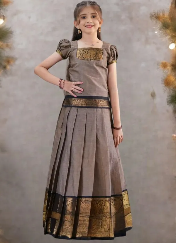 Grey__Silk_Lehenga_Choli_for_Girls_|_Elegant_and_Stylish_wear_for_All_Occasions