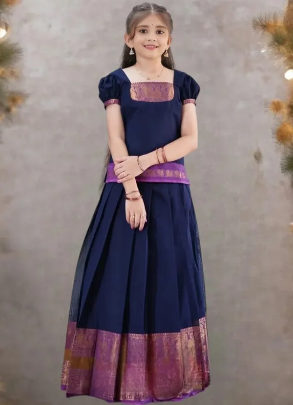 Navy_Blue_Silk_Lehenga_Choli_for_Girls_|_Elegant_and_Stylish_wear_for_All_Occasions
