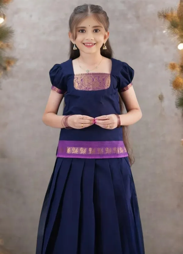 Navy_Blue_Silk_Lehenga_Choli_for_Girls_|_Elegant_and_Stylish_wear_for_All_Occasions
