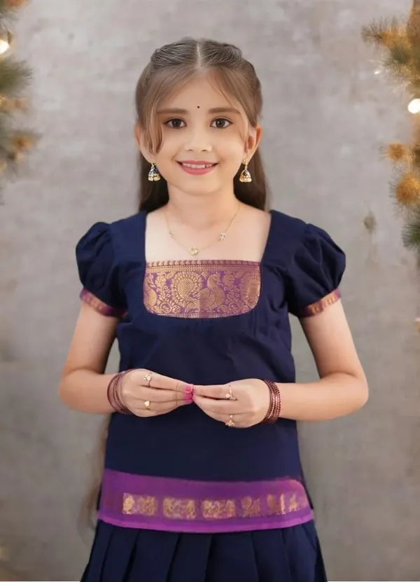Navy_Blue_Silk_Lehenga_Choli_for_Girls_|_Elegant_and_Stylish_wear_for_All_Occasions