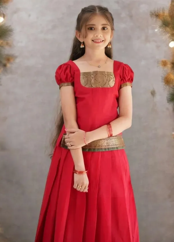 Red_Silk_Lehenga_Choli_for_Girls_|_Elegant_and_Stylish_wear_for_All_Occasions