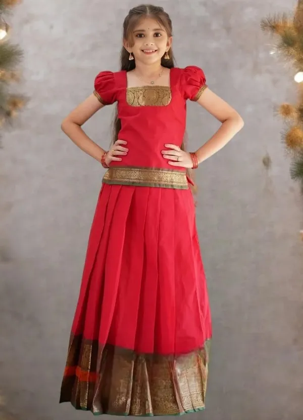 Red_Silk_Lehenga_Choli_for_Girls_|_Elegant_and_Stylish_wear_for_All_Occasions
