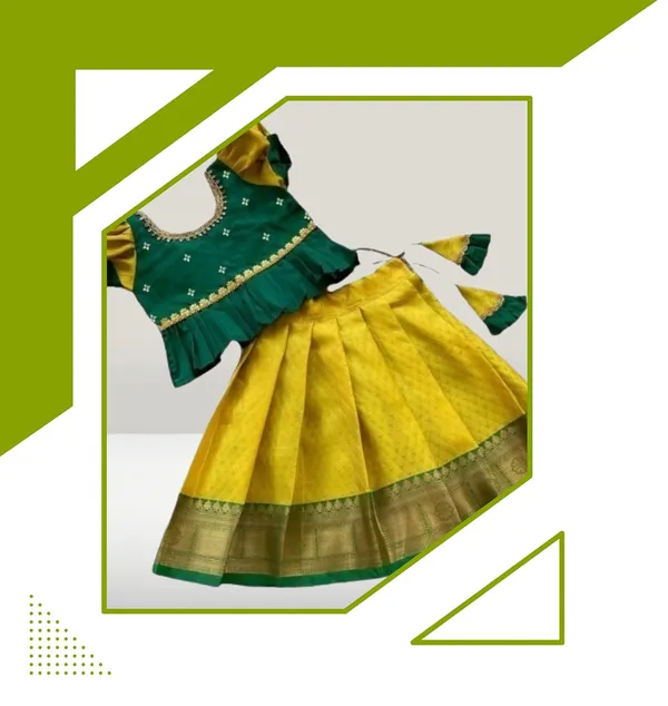 Green_&_Yellow_Silk_Lehenga_Choli_for_Girls_|_Elegant_and_Stylish_wear_for_All_Occasions