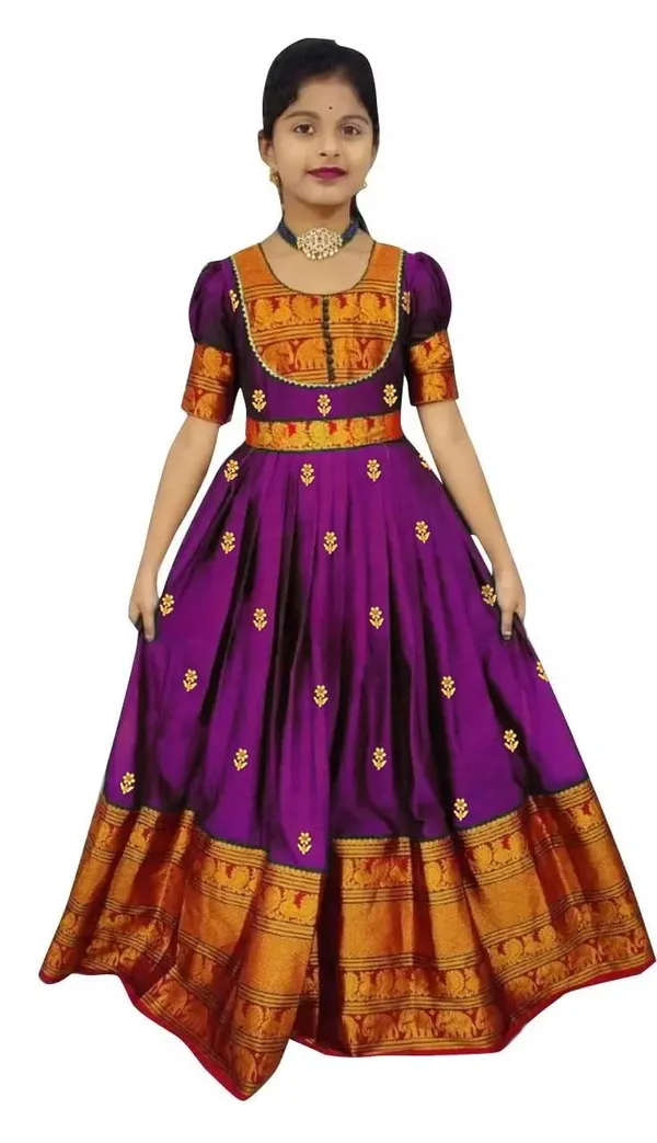 Purple_Silk_Gown_for_Girls_|_Elegant_and_Stylish_wear_for_All_Occasions