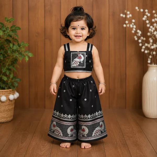 Stylish_Baby_Girls_Black_Ethnic_Wear_Top_Bottom_Set_with_Jacquard_Sleeveless_Top_and_Matching_Palazzo_Pants