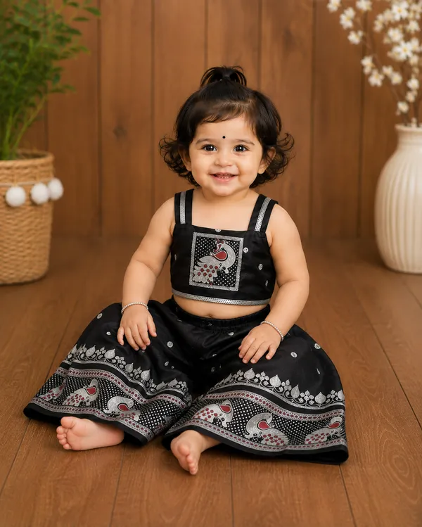 Stylish_Baby_Girls_Black_Ethnic_Wear_Top_Bottom_Set_with_Jacquard_Sleeveless_Top_and_Matching_Palazzo_Pants