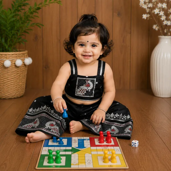 Stylish_Baby_Girls_Black_Ethnic_Wear_Top_Bottom_Set_with_Jacquard_Sleeveless_Top_and_Matching_Palazzo_Pants