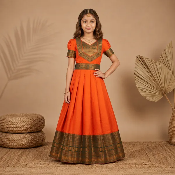 Temple_Celebration_Special_Kids_Gown_for_Girls_|_Premium_Silk_Ethnic_Long_Dress_with_Beautiful_Puff_Sleeve_Details