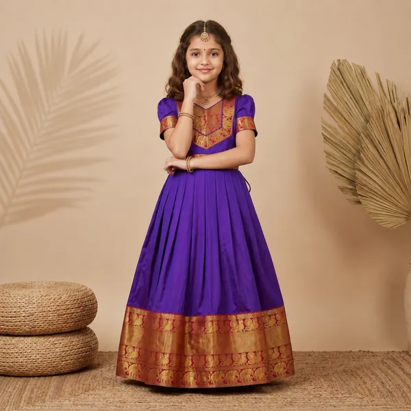 Temple_Celebration_Special_Kids_Gown_for_Girls_|_Premium_Silk_Ethnic_Long_Dress_with_Beautiful_Puff_Sleeve_Details