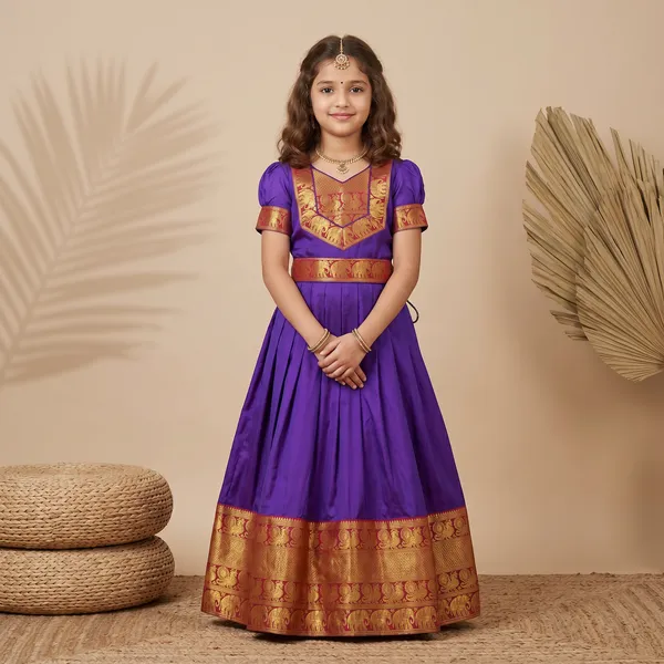 Temple_Celebration_Special_Kids_Gown_for_Girls_|_Premium_Silk_Ethnic_Long_Dress_with_Beautiful_Puff_Sleeve_Details