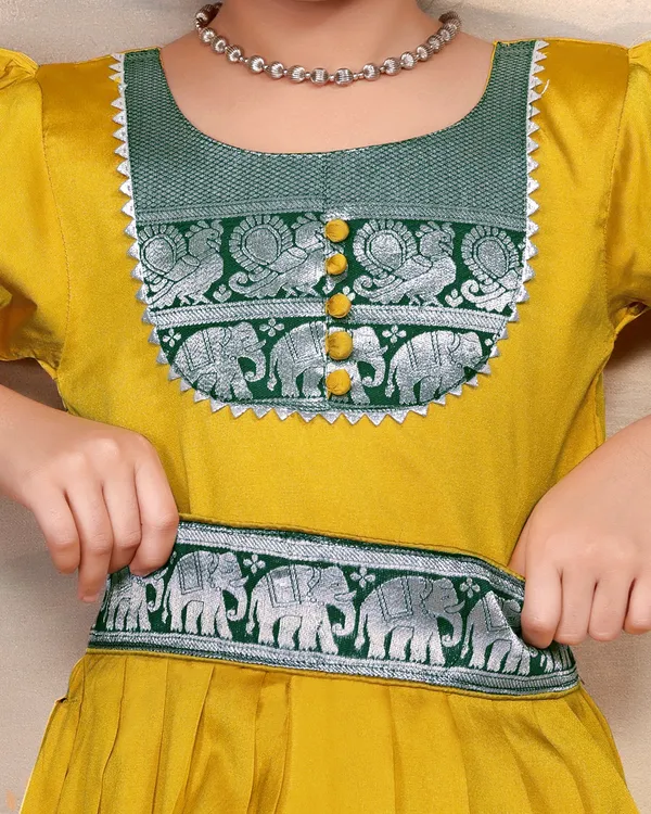 Yellow_Silk_Gown_for_Girls_|_Elegant_and_Stylish_wear_for_All_Occasions