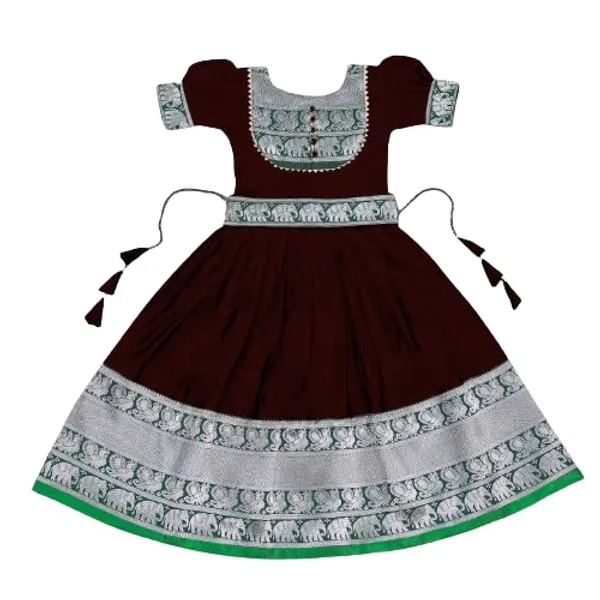 Brown_Silk_Lehenga_Choli_for_Girls_|_Elegant_and_Stylish_wear_for_All_Occasions