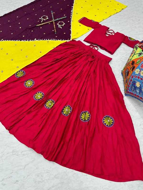 Red_Lehenga_Choli_for_women