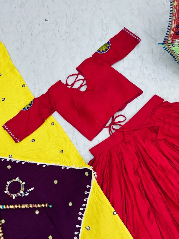 Red_Lehenga_Choli_for_women