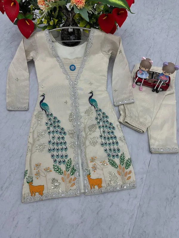 Trending_Peacock_Design_Cord_set