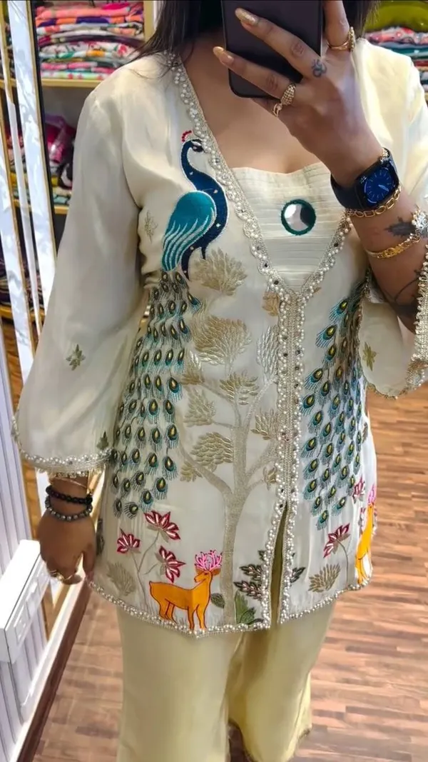 Trending_Peacock_Design_Cord_set