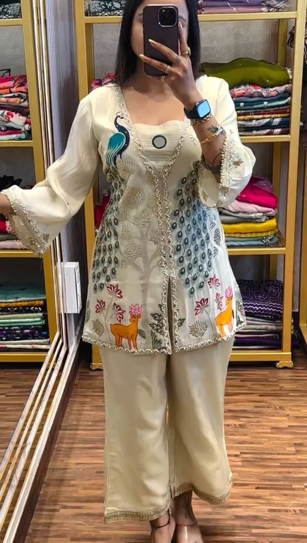 Trending_Peacock_Design_Cord_set