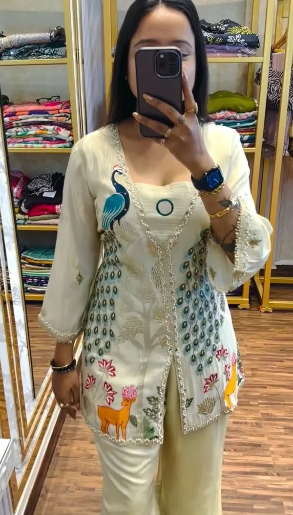 Trending_Peacock_Design_Cord_set