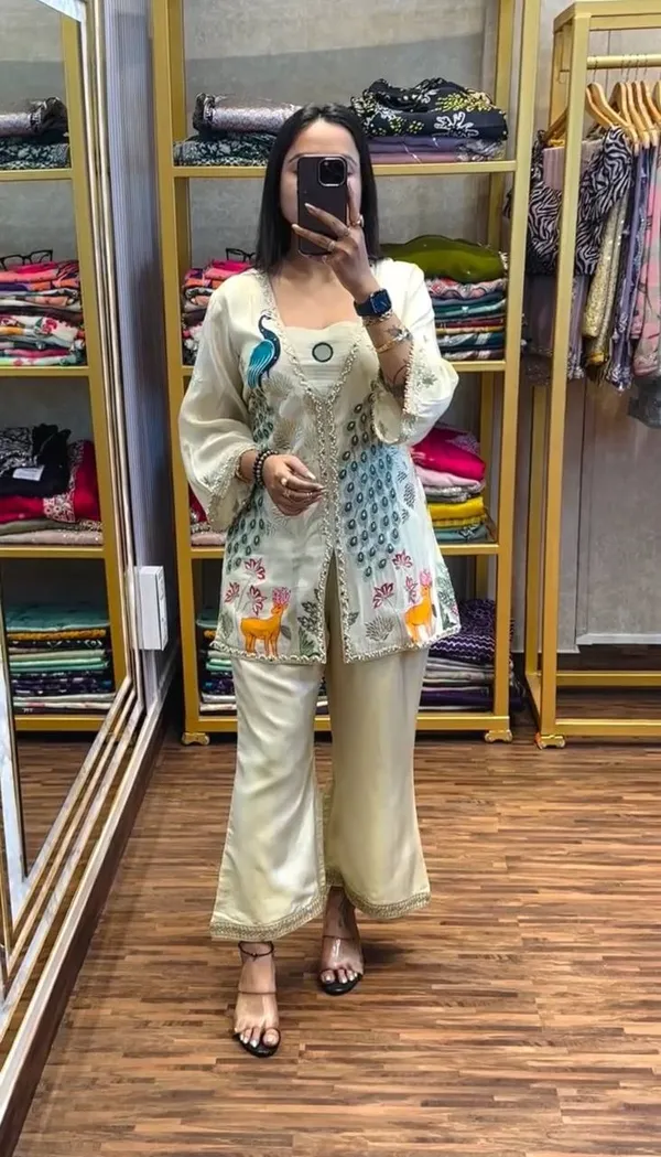 Trending_Peacock_Design_Cord_set