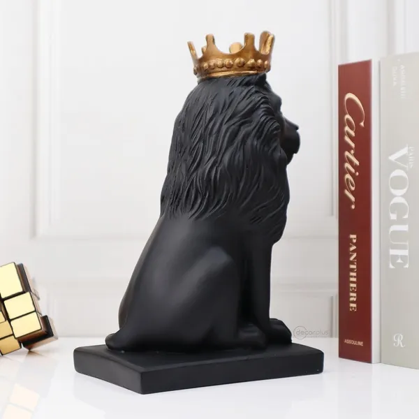 Black_Nordic_Elegance_Dual_Tone_Polyresin_Regal_Lion__Showpiece_For_Home_Decor_(29.1L_X_18.5W_X_11H_Centimeters)