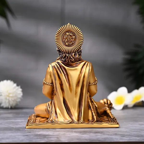 Golden_Polyresin_Meditating_Sitting_Lord_Hanuman_Ji_Murti_For_Mandir_With_Positive_Vastu_Benefits_(5L_X_4.5W_X_6.5H_Inches)