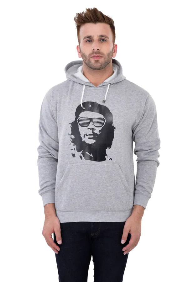 Grey_Stylish_Man_Printed_Hooded_Sweatshirt_For_Men