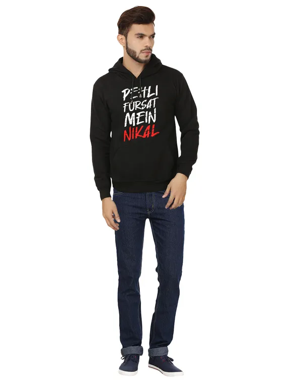 Black_Stylish_Pehli_Fursat_Printed_Hooded_Sweatshirt_For_Men