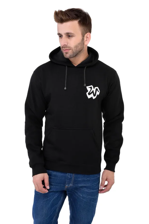 Black_Stylish_W_Printed_Hooded_Sweatshirt_For_Men